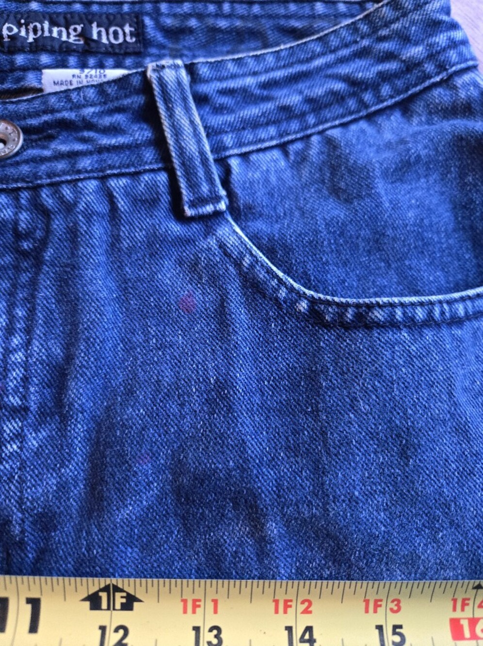 Vintage R.V.T. Leopard Jeans - Picture 7 of 9